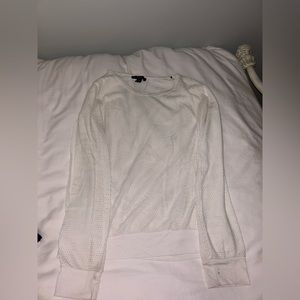Forever 21 Cut Out Long Sleeve Top